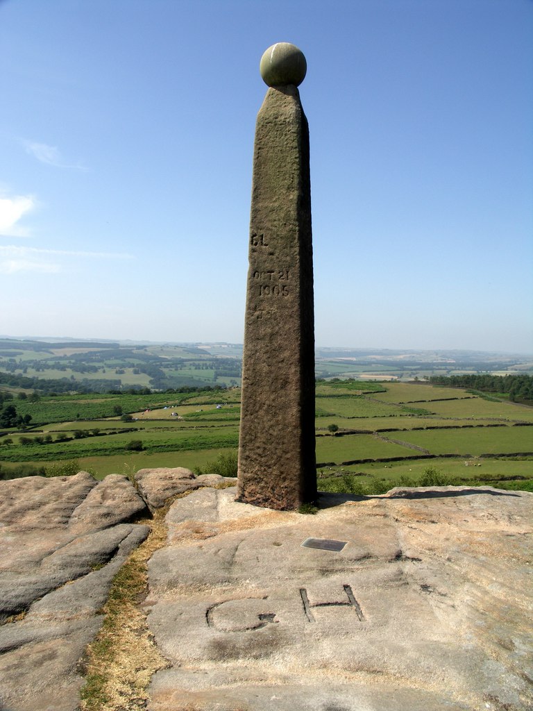 Nelson's Monument. Birchen Edge, Derbyshire
