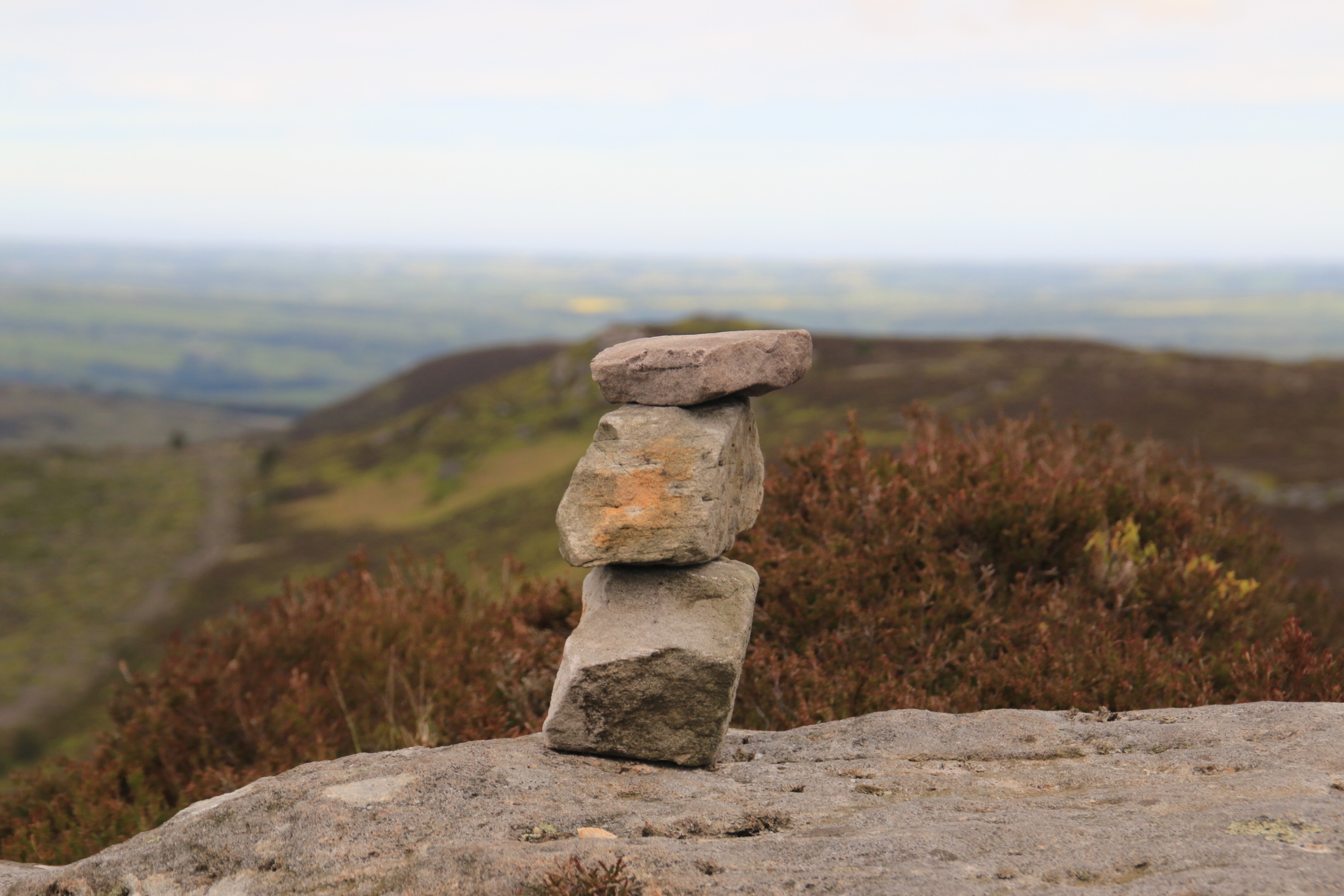 Standing Pebbles Simonside Northumberland