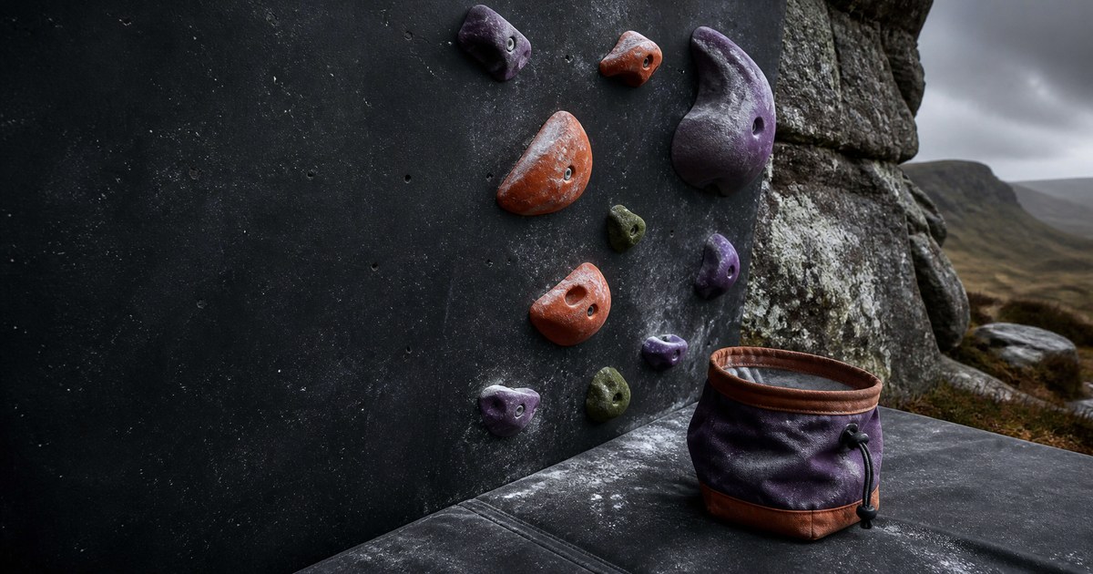 Indoor bouldering holds meet Peak District rock — Field Notes 001