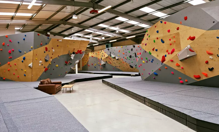 Main bouldering area